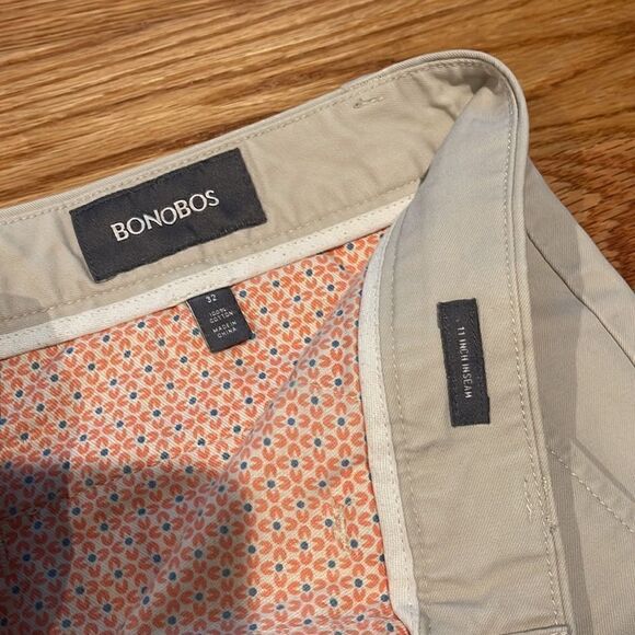 Bonobos Washed Chino Short 11” Inseam Size 32 - Picture 6 of 6